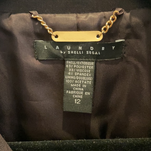 Like New jacket by Laundry size 12 - Picture 2 of 3